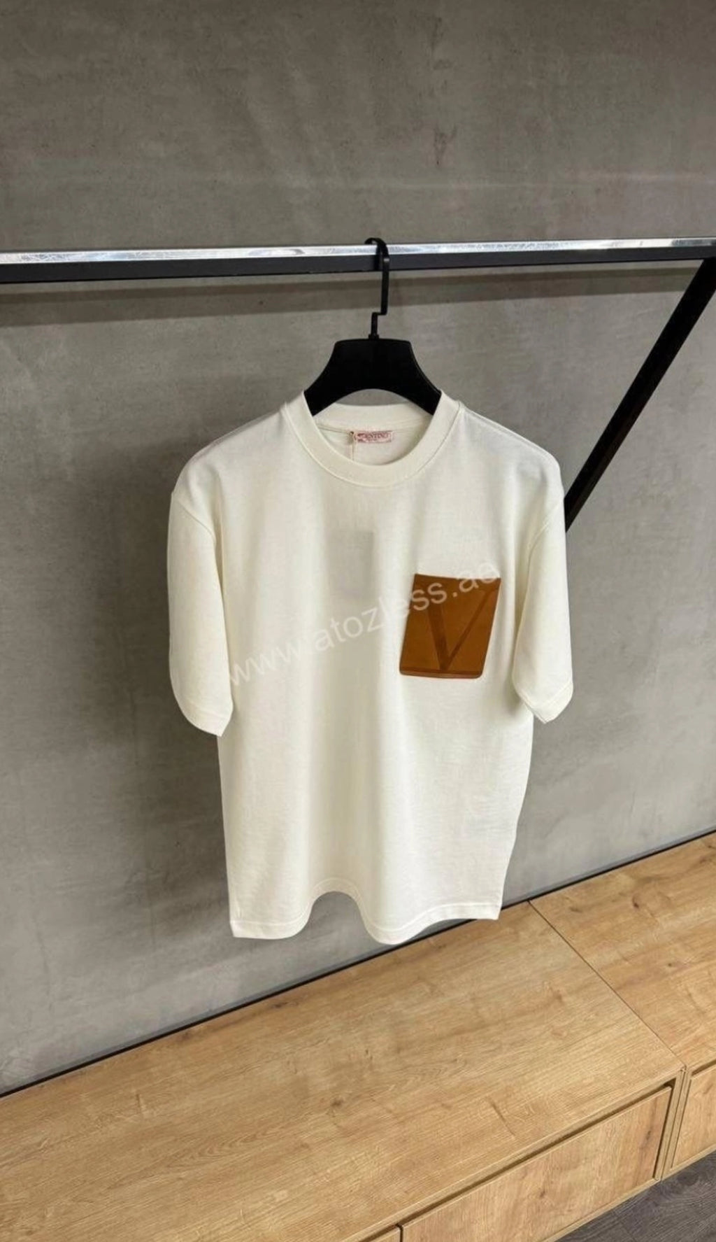 Valentino Printed Men's Tshirt (White,}