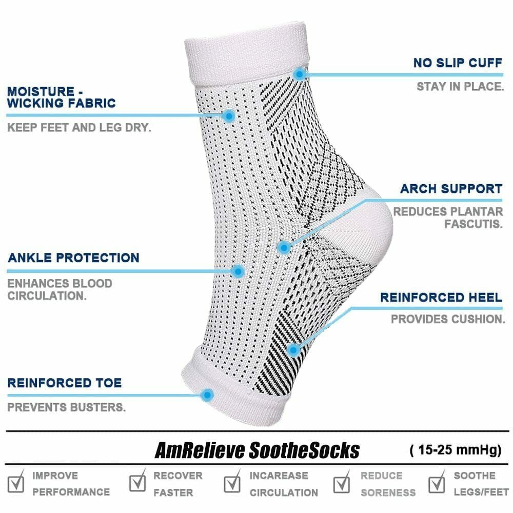 Pain Relief Neuropathy Socks (Pack of 2)