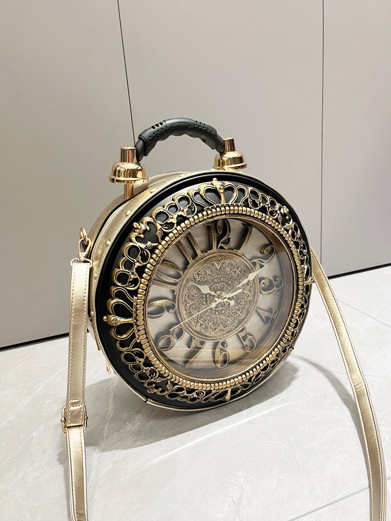 TimeLuxe™ Clock Bag ⏰👜 — Timeless Fashion, Everyday Elegance