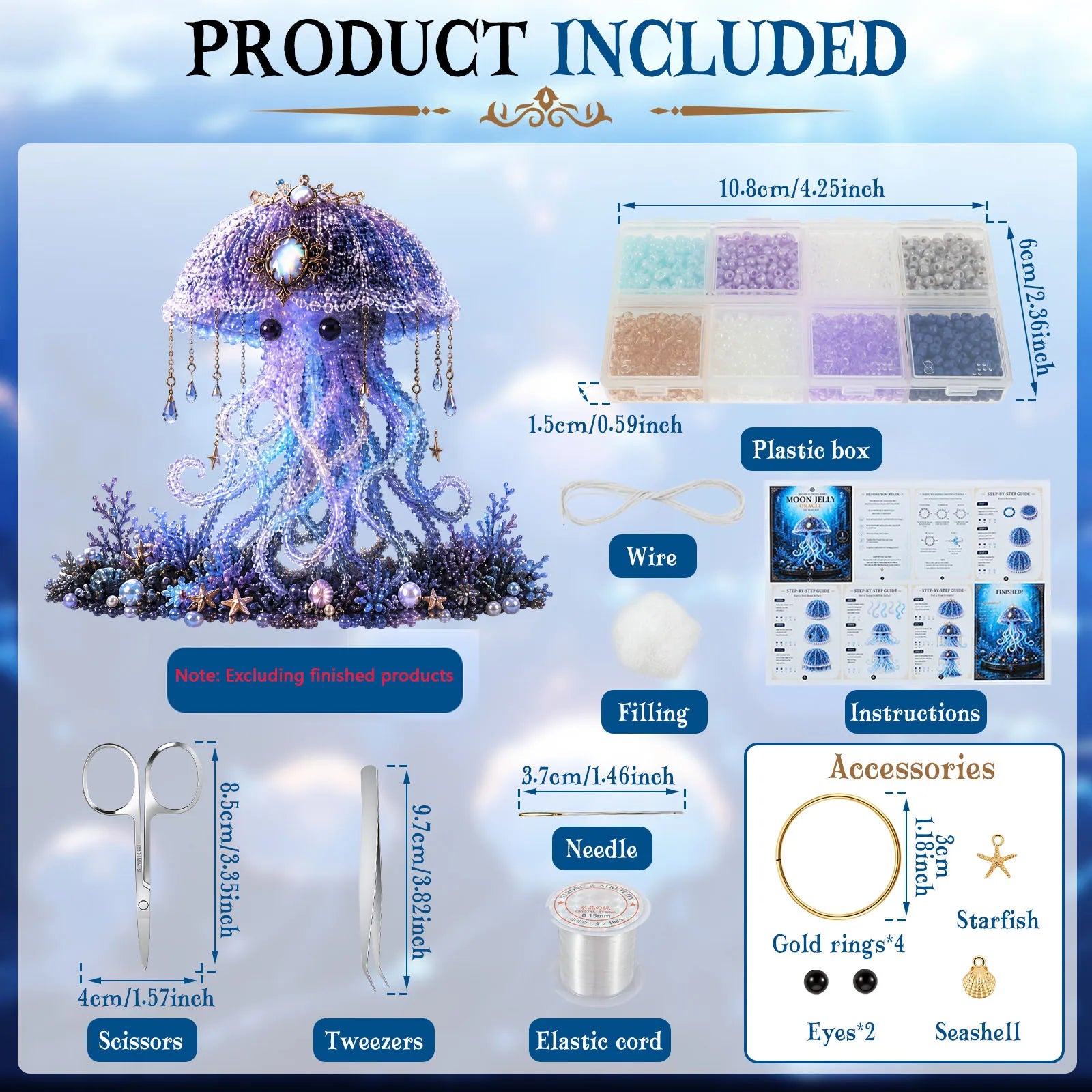 OceanMagic™ DIY Bead Kit 🧜‍♀️🐚 – Create, Craft & Shine