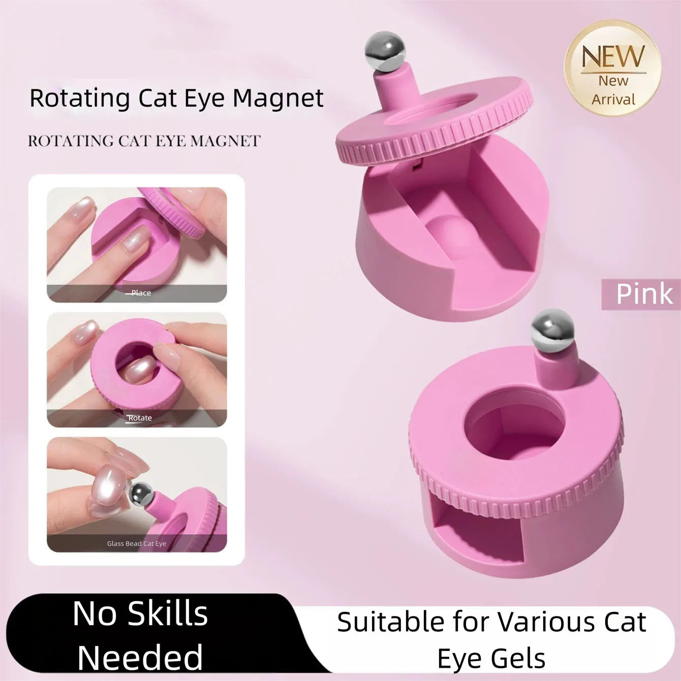 CatEyePro™ Magnet Tool 💅🌟 – Create Salon-Style Nails