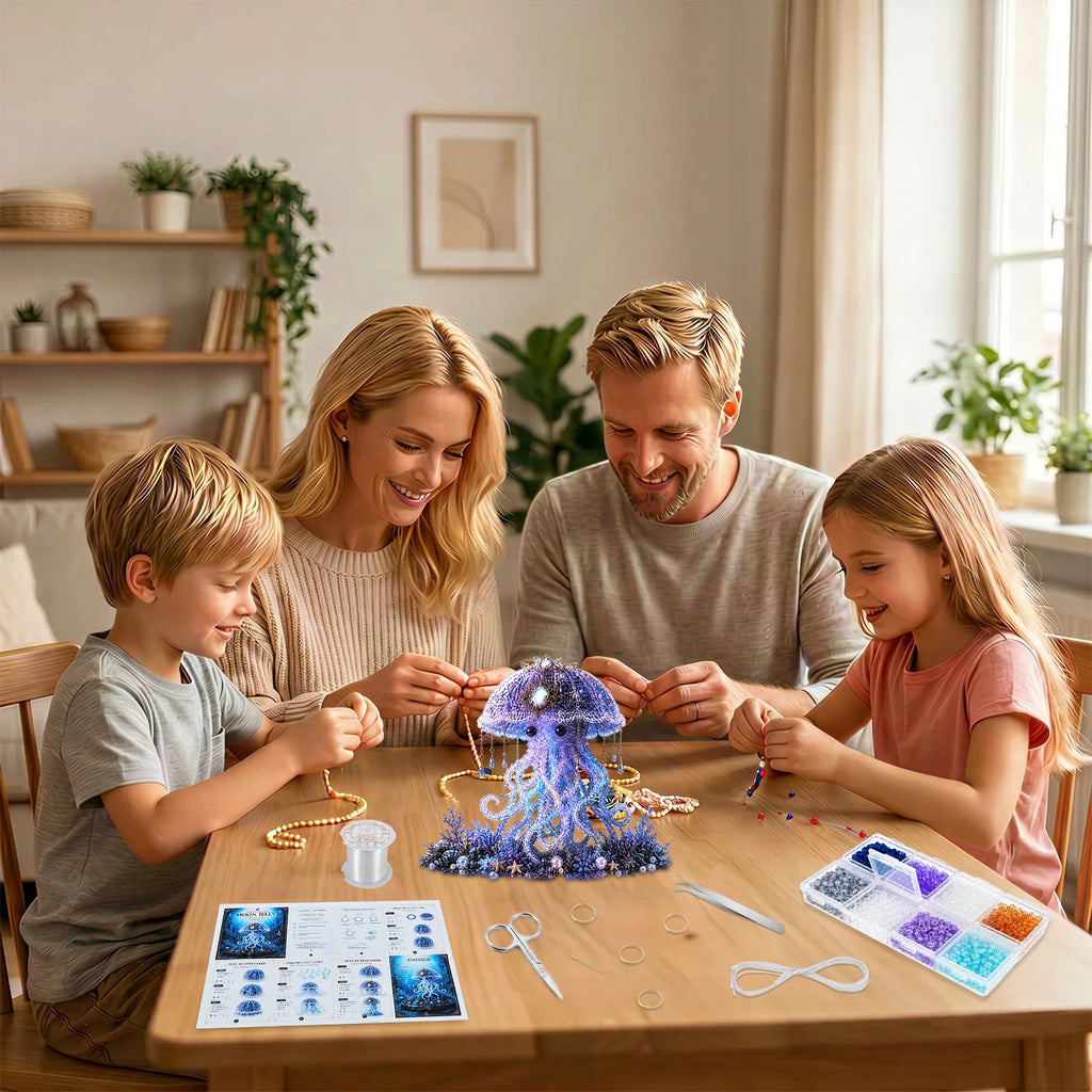 OceanMagic™ DIY Bead Kit 🧜‍♀️🐚 – Create, Craft & Shine
