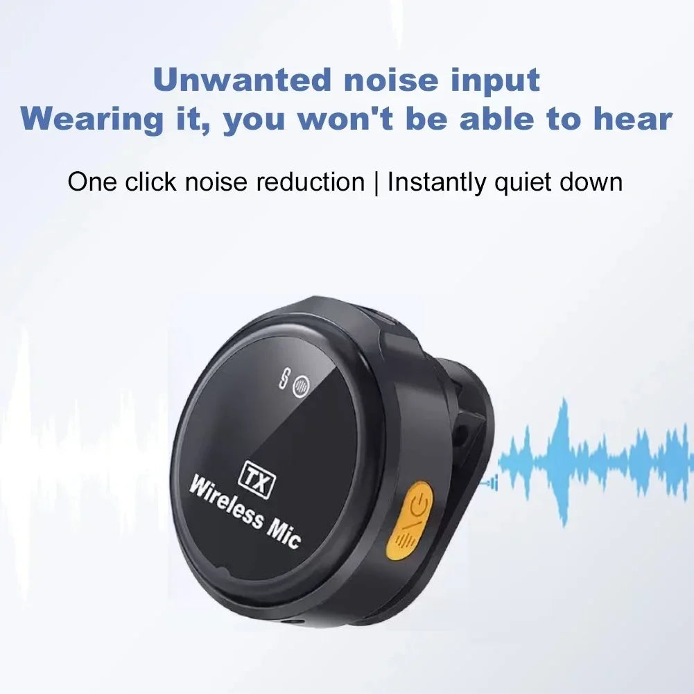 EchoPro™ Lavalier Mic 🔋🎧 — Charge, Clip & Create