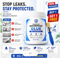Transparent Waterproof Glue (Buy 1  Get 1 Free) + Free Brush. Per Btl 200gm