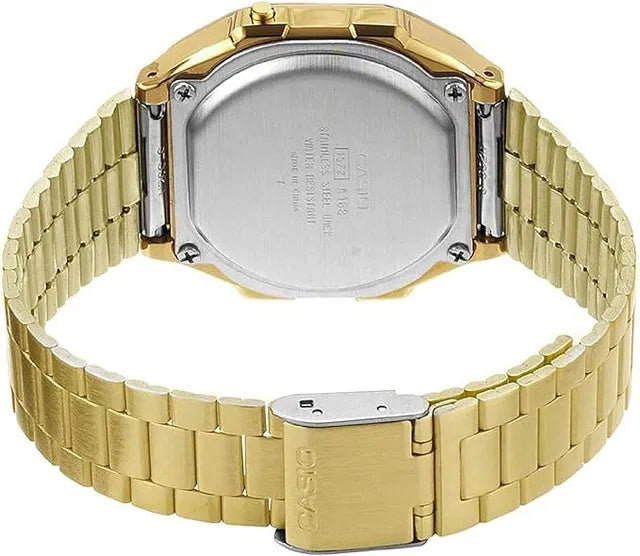 Casio digital vintage watch, gold plated Unisex Watch.