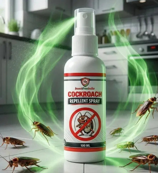 Insect Free India Cockroach Repellent Spray 100ml (Pack of 1)